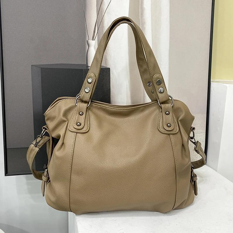 Women's Large-capacity Handbag Simple Shoulder Crossbody Bag