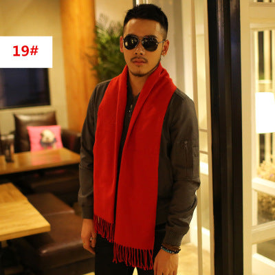 Men's Fashion Casual Warm Plaid Scarf La Marque