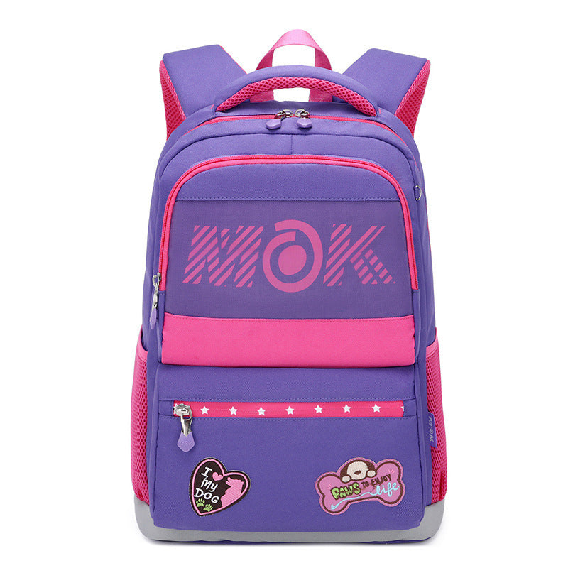 Lighten The Burden And Protect The Spine And Cute Children's Schoolbag