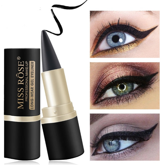 Waterproof Black Eyeliner Liquid Eye Liner Pen Pencil Gel Beauty Makeup Cosmetic Eyelashes Waterproof Eye Liner Makeup Tool - Allure