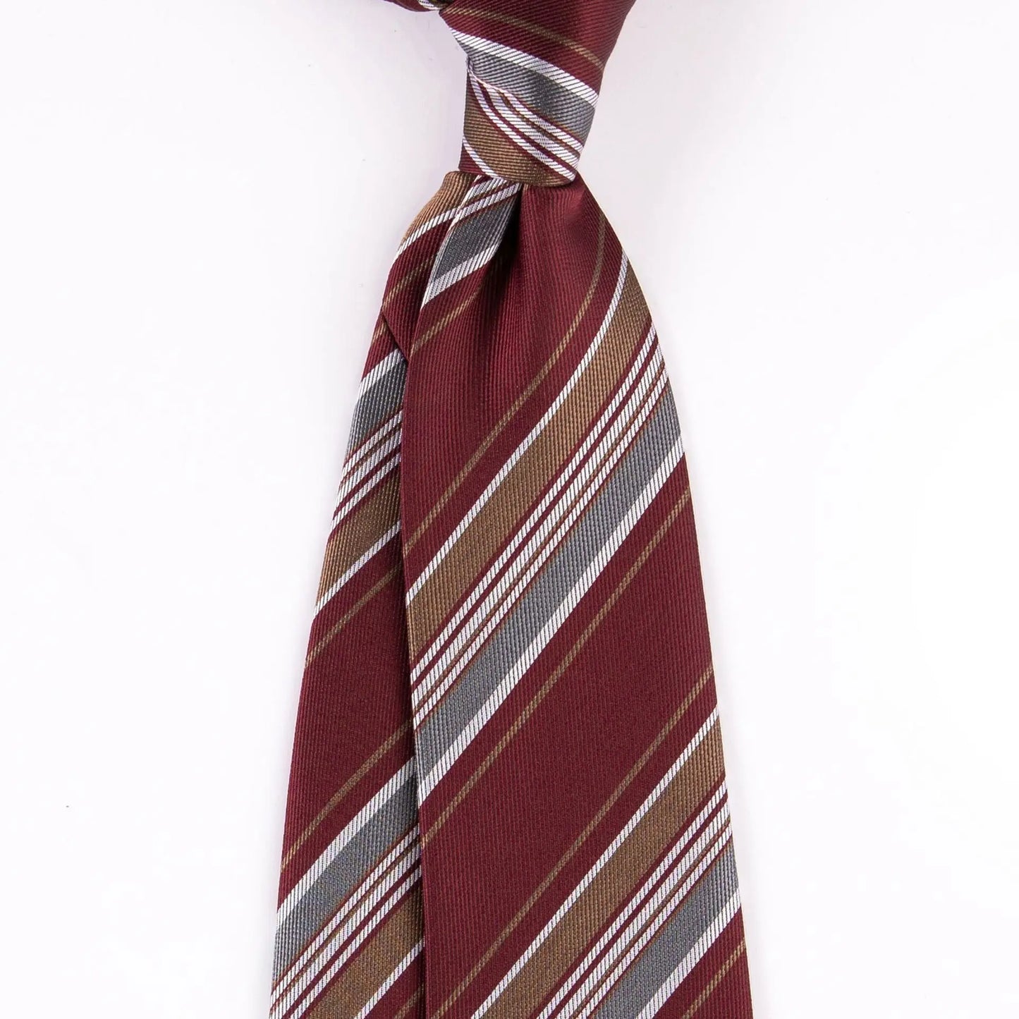 Men's Casual Minimalist Contrasting Twill Tie Cluse