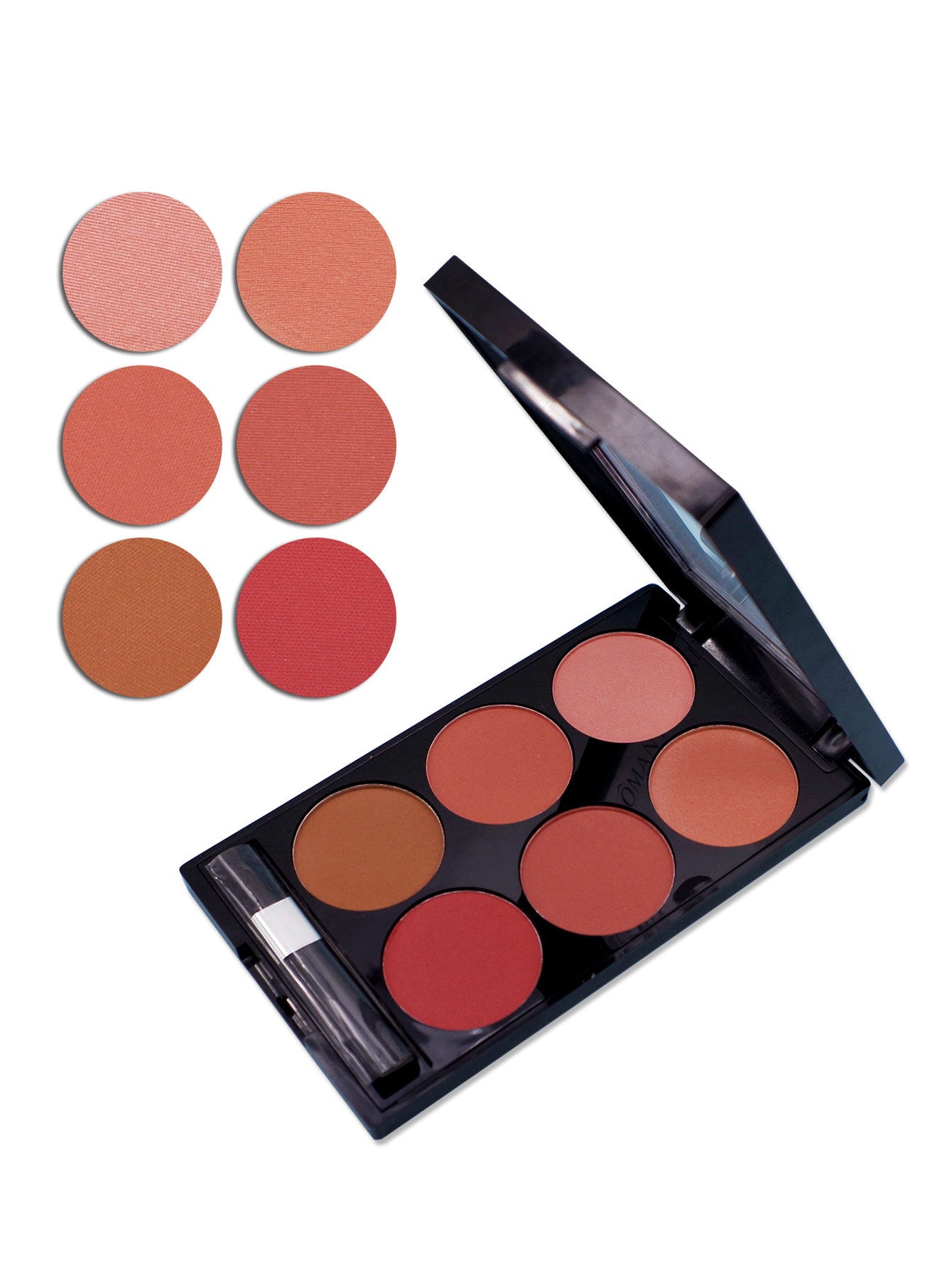 Make-up Multi-color Boutique Domestic Product Six-color Blush Repair Makeup by e.l.f.